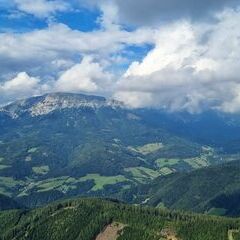 Flugwegposition um 13:24:36: Aufgenommen in der Nähe von Mürzzuschlag, Österreich in 1577 Meter